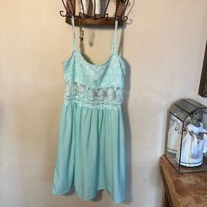 Poof Couture lace and cotton dress